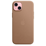 Тканевый чехол с поддержкой MagSafe Apple FineWoven Case для iPhone 15 Plus, Taupe (Светло-бежевый)