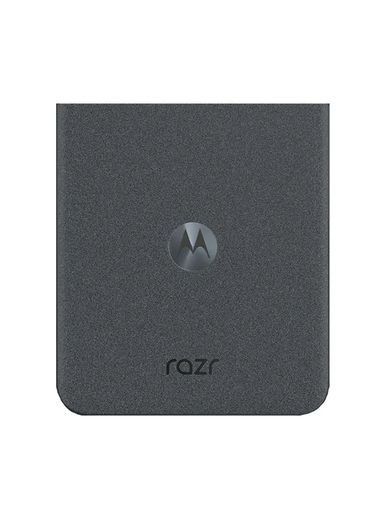 Задняя крышка для Motorola Razr 50 серая (Grey) без стекла камеры