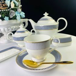 Lenardi 145-452 Чайный сервиз 18пр. 250 мл ИНФАНТА в под.уп.(х2)Костяной фарфор
