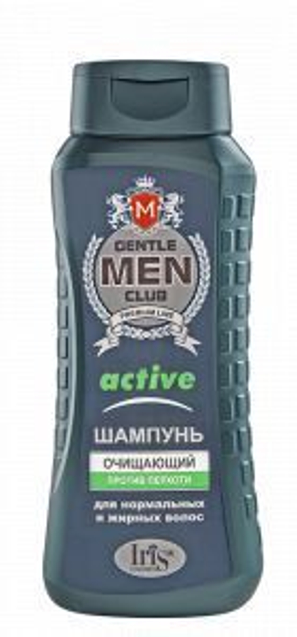 Iris Gentlemen club Шампунь «ACTIVE очищaющий» для нормальных и жирных волос 400мл