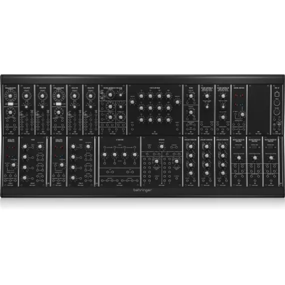 Behringer SYSTEM 35 модульный синтезатор с 25 модулями, преобразователем MIDI в CV в корпусе EURORAC
