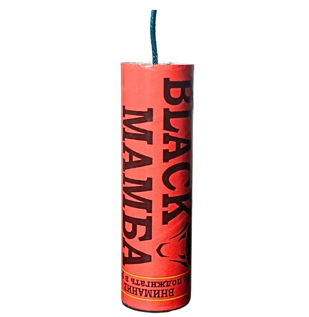 «Петарда B105 Black Мамба — поштучно, 20 г, ТМ Волк, громкий хлопок