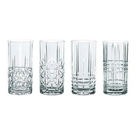 HIGHLAND - Набор стаканов 4 шт. высоких хрустальное стекло (set 4 pcs)