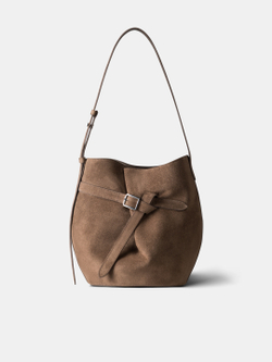 Сумка баскет RENATA SUEDE