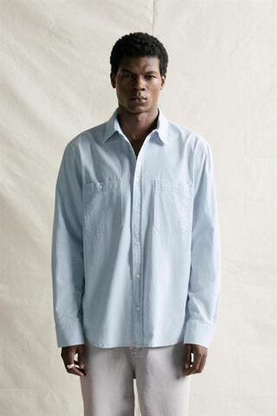 ДЖИНСОВАЯ РУБАШКА REGULAR FIT — ZARA · 5585/351