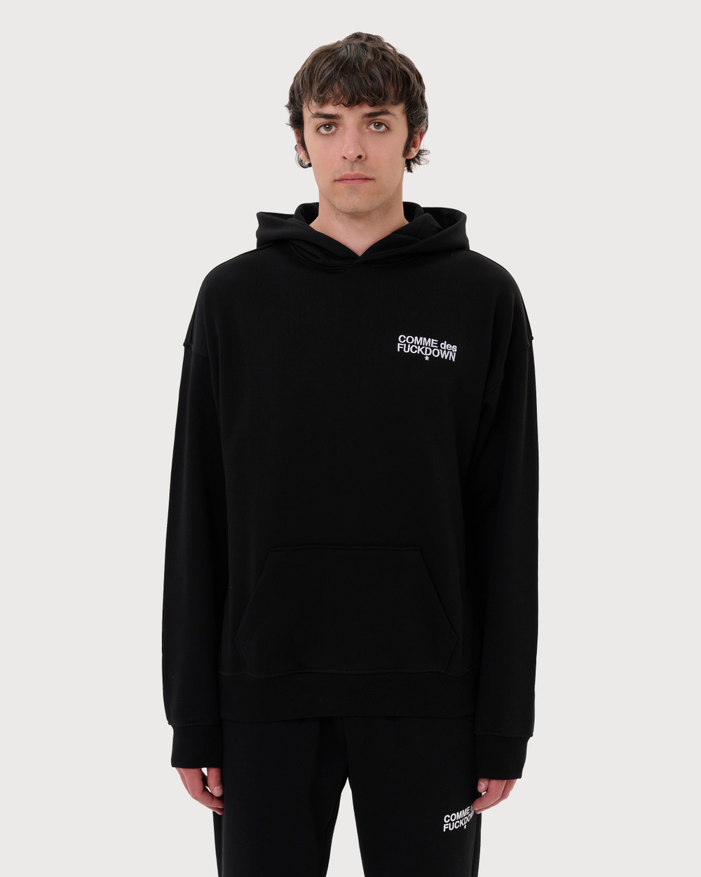 COMME DES FUCKDOWN ХУДИ ЧЕРНАЯ