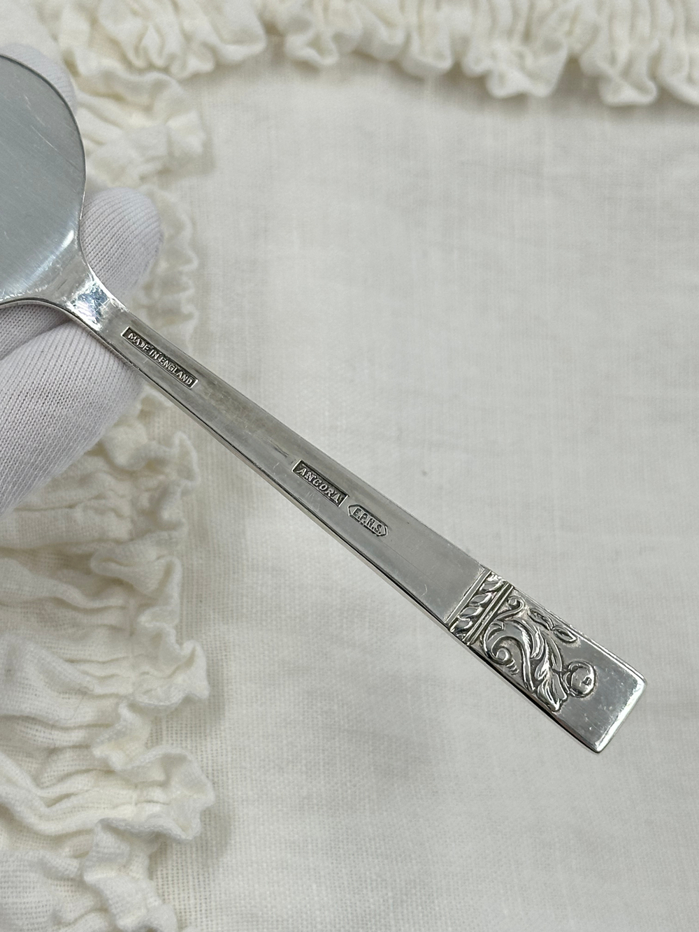 Посеребренная лопатка