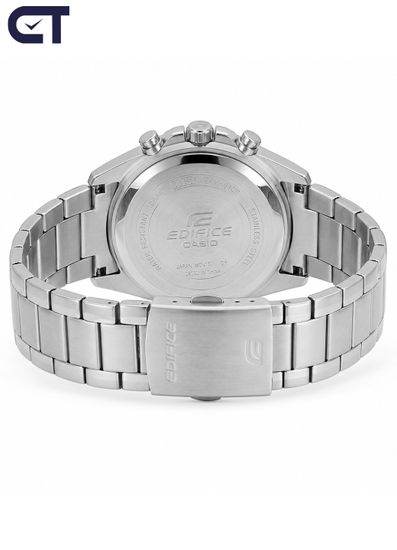 CASIO EFV-610D-1AVUDF EDIFICE мужские наручные часы — стальной хронограф с черный циферблатом