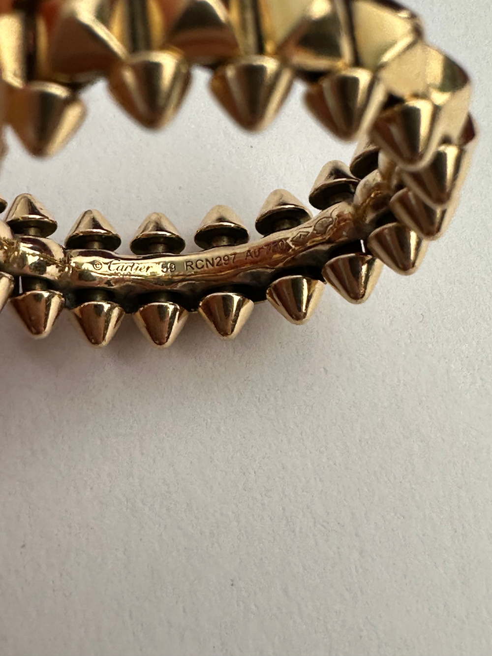 Кольцо Cartier Clash Yellow gold
