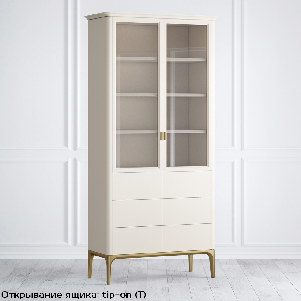 Шкаф книжный 6 ящиков Pr082D