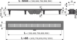 Душевой лоток AlcaPlast APZ10-850M Simple