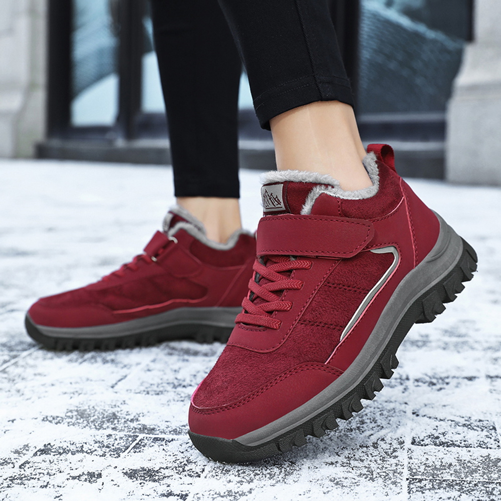 CHENGSHILUOTUO Elderly Insulated Shoes Unisex