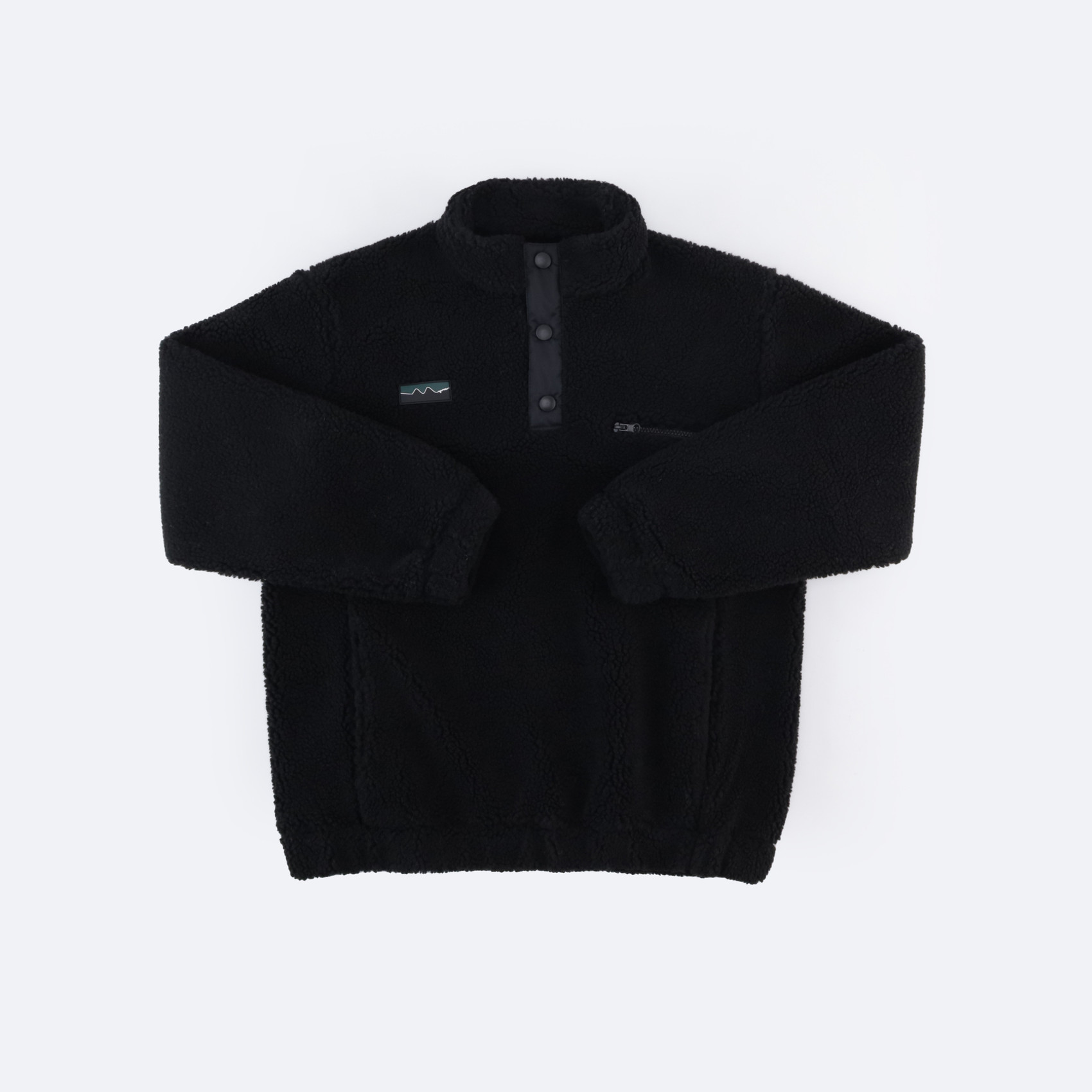 Флиска Magamaev Turbofleece button (black) артикул: - купить в магазине Дайс
