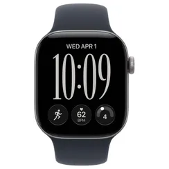 Умные часы Apple Watch Series 12 42 мм Aluminum Серый космос Sport Band Темно-синий
