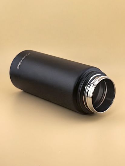 Термос-Бутылка спортивная 600 мл. Kamille KM 2176 из нержавеющей стали с замком и петлёй