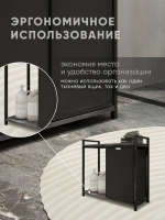 Тумба в ванную с мешками для белья