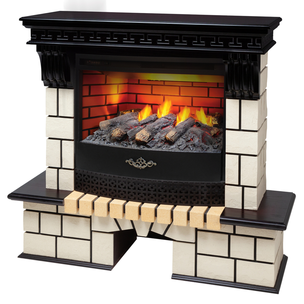 Каминокомплект Real Flame Stone 25/25,5 AO с очагом 3D Firestar 25,5