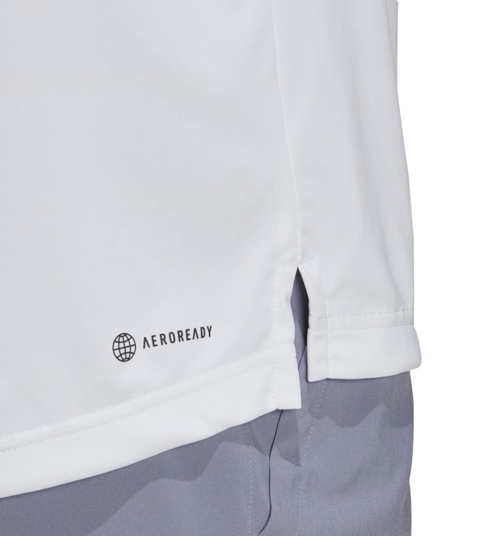 Мужское теннисное поло Adidas Club 3-Stripes Tennis Polo Shirt - white