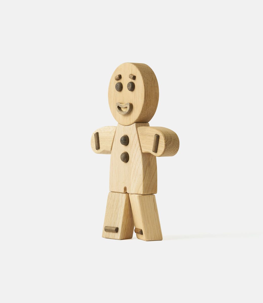 Boyhood Gingerbread Man Oak Large — фигурка из дерева