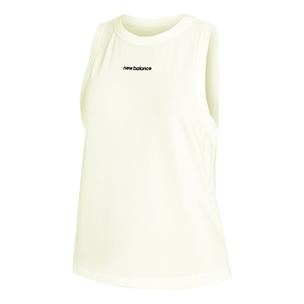 Женская теннисная майка New Balance Achiever Tank Top Women - Cream