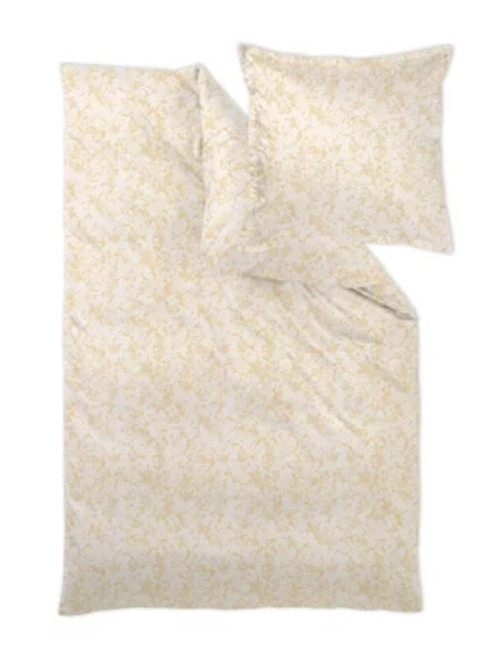 Постельное белье 2 спальное евро Curt Bauer Cosy 9025 honey желтое
