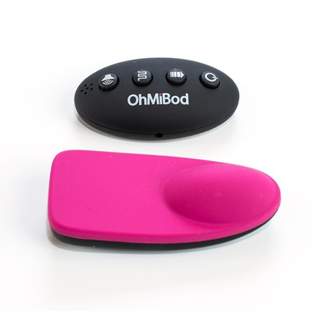 Вибромассажер с дистанционным управлением Club Vibe 3.OH Music OhMiBod , 3 способа управления (7,5 см ,фуксия с черным) (Цвет: фуксия с черным)