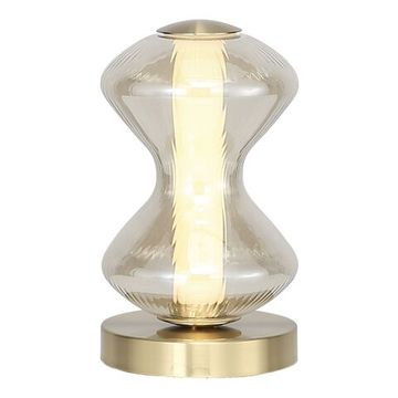 Настольная лампа LED 6W 3000K SL6136.204.01 золотистый/коньячный Spine ST-Luce