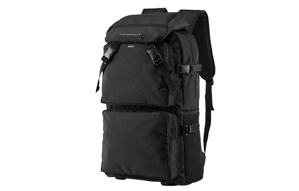 RIOREX Fabric Backpack Regular Men"s Black