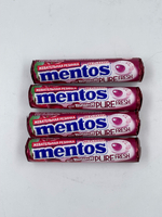 Mentos жевательная резинка Pure White вкус Вишня, (15,5х4) 62 г