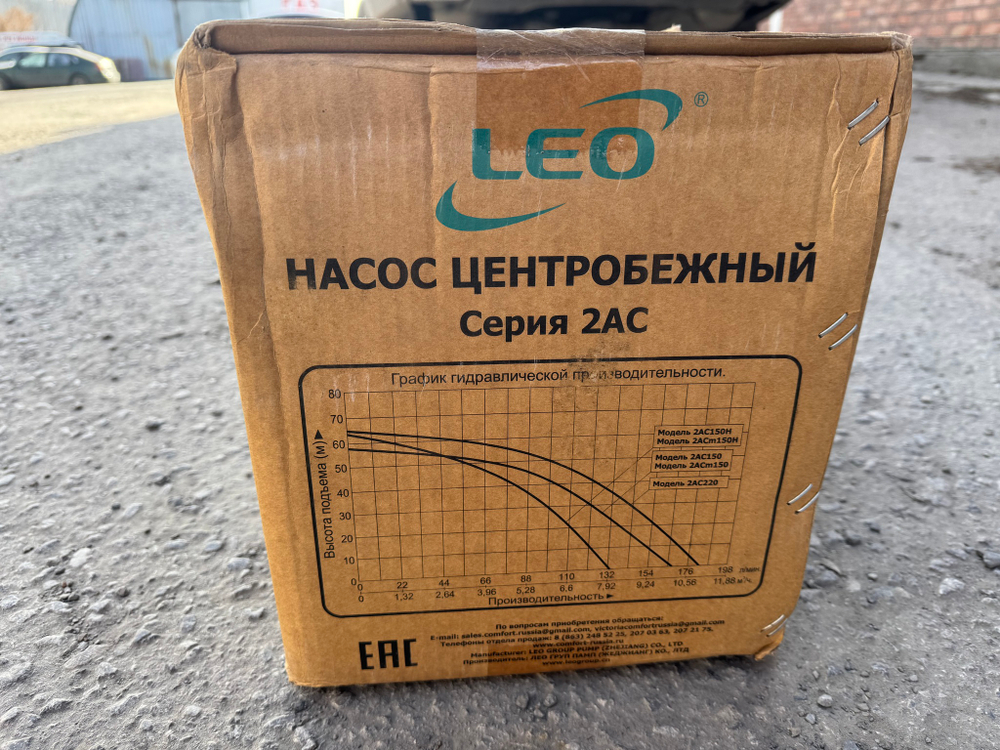 Насос "LEO" модель 2ACm150
