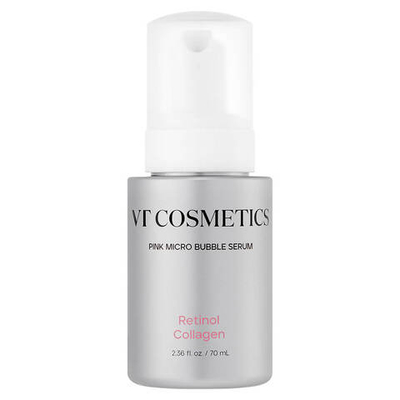 VT Cosmetics Retinol Collagen Pink Micro Bubble Serum,Пузырьковая сыворотка с ретинолом 70 мл