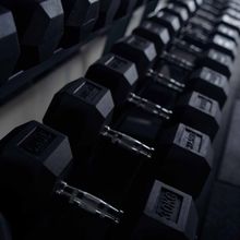 Гантель гексагональная обрезиненная PROFI-FIT 37,5 кг