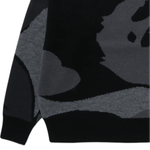 A Bathing Ape Bathing Ape Fw25 Sweater черный