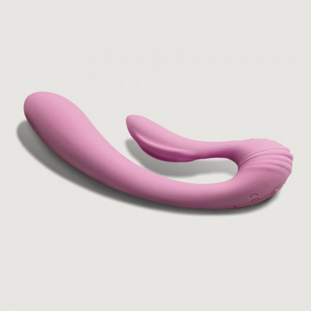 Двойной вибратор G-WAVE розовый от Adrien Lastic