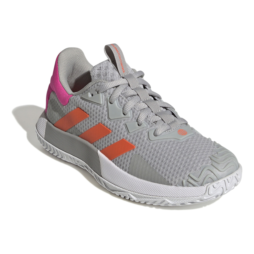 Женские теннисные кроссовки adidas SoleMatch Control All Court Shoe Women - Lightgrey, Orange