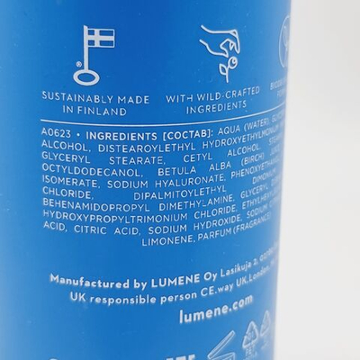 Lumene Nordic Hydra Увлажняющий кондиционер для волос LАHDE с гиалуроновой кислотой и березовым соком 290 мл (из Финляндии)