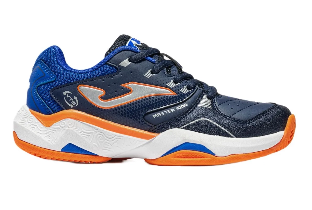 Детские теннисные кроссовки Joma Master 1000 Junior 2603 Clay - navy blue