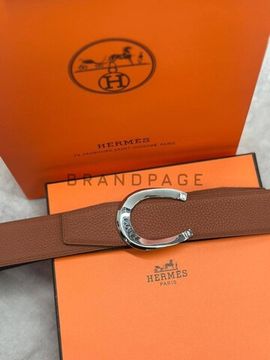 Ремень из телячьей кожи Hermes BPLUX5414