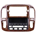 Комплект рамки с разъёмами 9" Lexus LX470 For Toyota Land Cruiser LC 100 (F4) 1998-2003 климат на цветном экране, дерево с кнопками