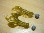 Мягкая приманка Lucky John ROCK CRAW 2.8in (72 мм), цвет S19 6шт/уп