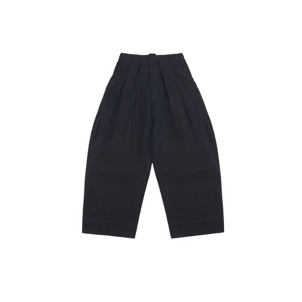 Брюки Blue Monte Pleated Casual Pants "Dianchi Night Darkness"