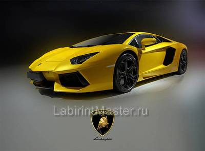 Детский электромобиль " Lamborghini HL328" желтый