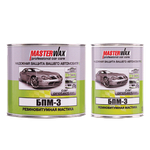 Мастика резино-битумная БПМ-3 MasterWax ж/б (1,0 кг), MW010402