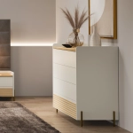 Комод на ножках NOA 2058 Neutro/Lacado Branco IDC Mobiliario