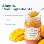 True Sea Moss, гель из морского мха с суперфудами, манго, 473 мл (16 жидк. унций)