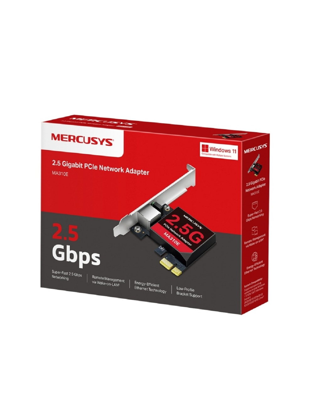Mercusys MA310E Сетевой адаптер PCI-Express 2.5 Гбит/с