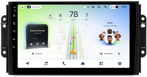 Магнитола для Chery Tiggo 3 2017-2020 - Teyes CC4L монитор 9" IPS, Android 14, Быстрая, Snapdragon 662, CarPlay, 4G SIM-слот