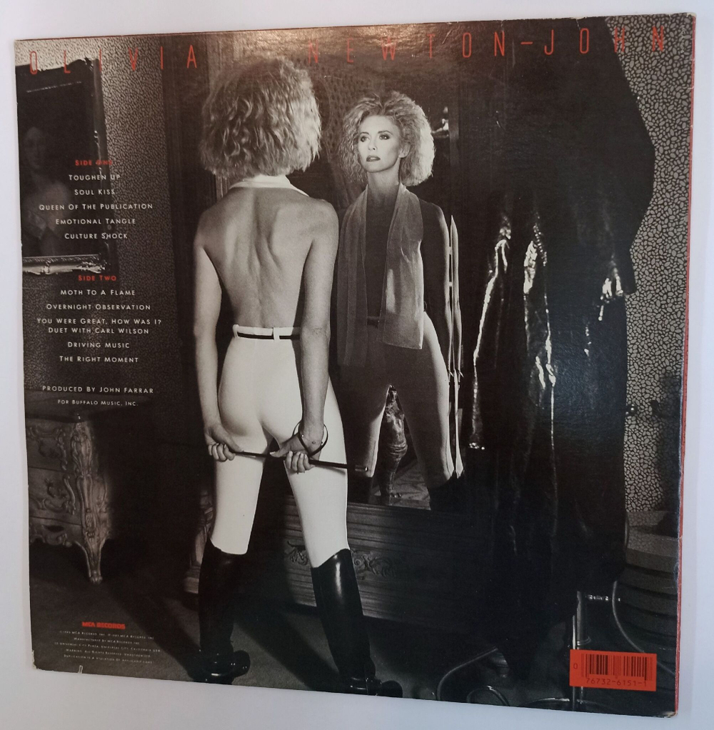 Винтажная виниловая пластинка LP Olivia Soul Kiss (USA 1985)