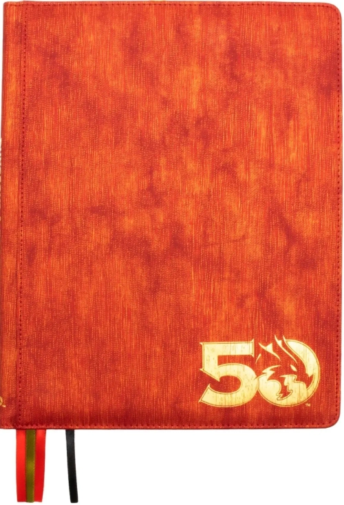 50th Anniversary Book Cover for Dungeons & Dragons