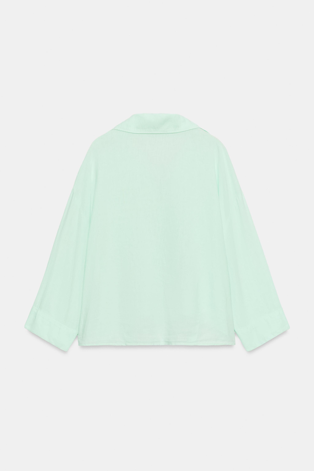 ЛЬНЯНАЯ РУБАШКА СВОБОДНОГО КРОЯ — ZARA